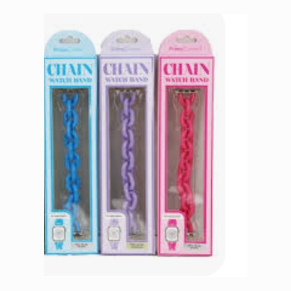 THREE CHAIN WATCH BAND FOR APPLE WATCH - Picture 1 of 2